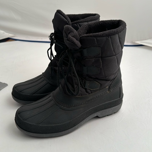 Jousen Milan black waterproof lightweight snow boots - Picture 4 of 9
